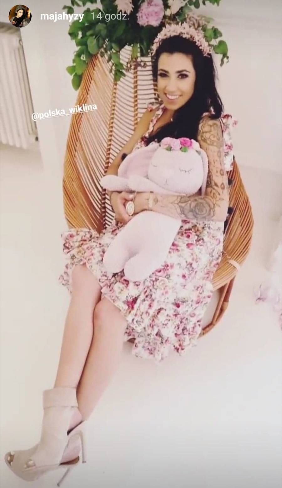 Maja Hyży już po baby shower