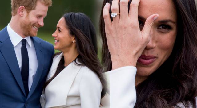 Pierścionek zaręczynowy Meghan Markle od księcia Harry’ego jest SZCZEGÓLNY