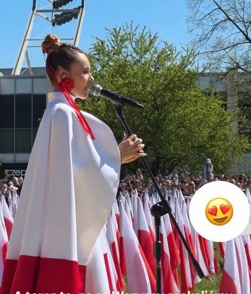 Doda zachwyciła stylizacją na Dniu Flagi, fot. Instagram