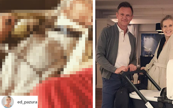 Chory Pazura świętuje z żoną rocznicę ślubu: POMAGAM mu wstać!