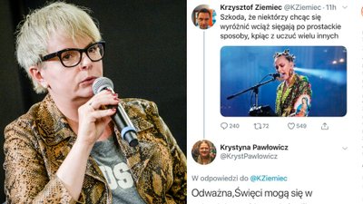 Korwin-Piotrowska broni “maryjnej” stylizacji Nykiel: skąd ten płaszcz?