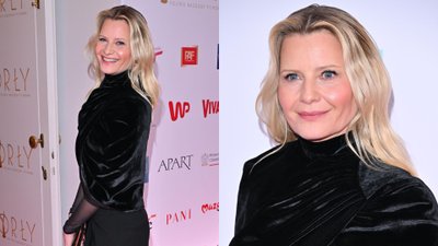 Odmieniona 54-letnia Kożuchowska zaświeciła brzuchem na Orłach. Wyglądała tak, że trudno ją poznać