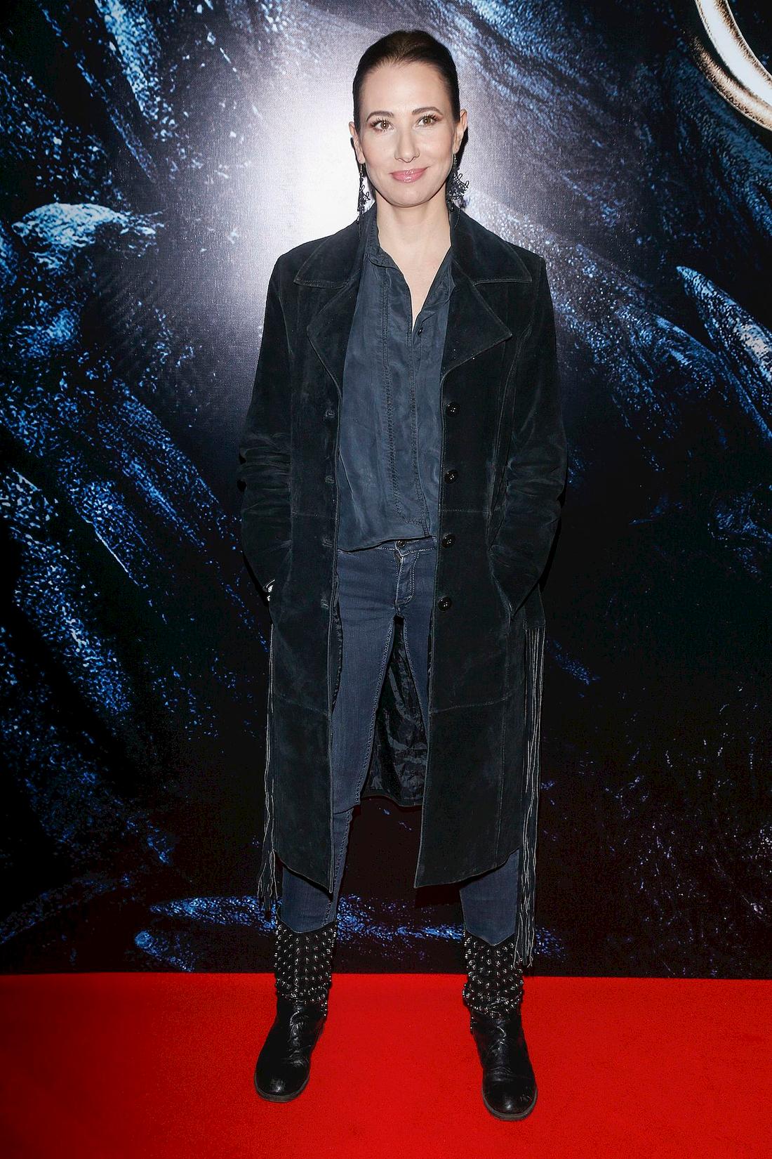 Aleksandra Popławska na premierze Gry o tron