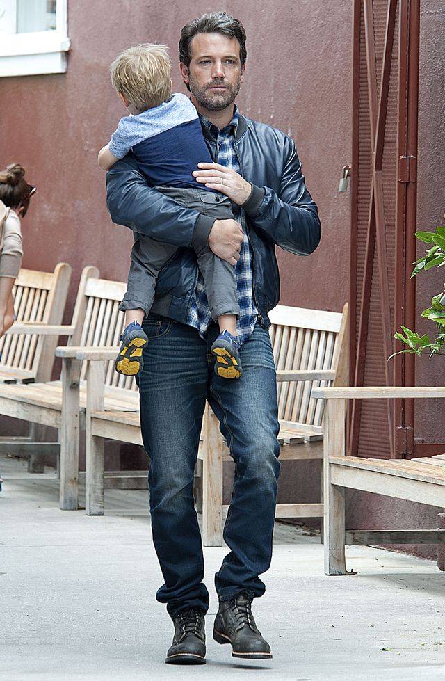 Ben Affleck i jego rodzinka