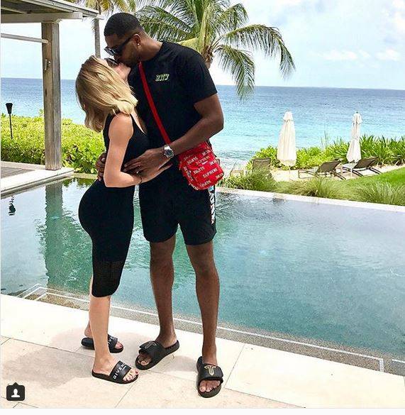 Khloe Kardashian napisała Tristanowi wiadomość i potwierdziła nią ciążę