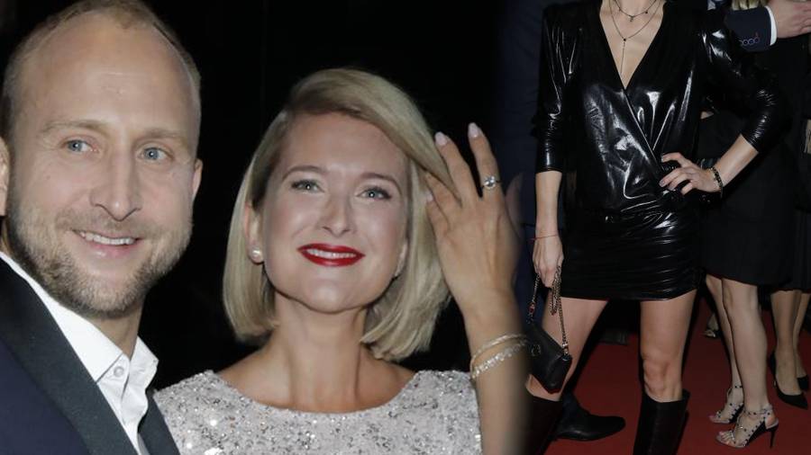 RÓŻE GALI: Piękna Cielecka, Kamil Nożyński z PARTNERKĄ, wkurzona Schejbal (CZĘŚĆ I)