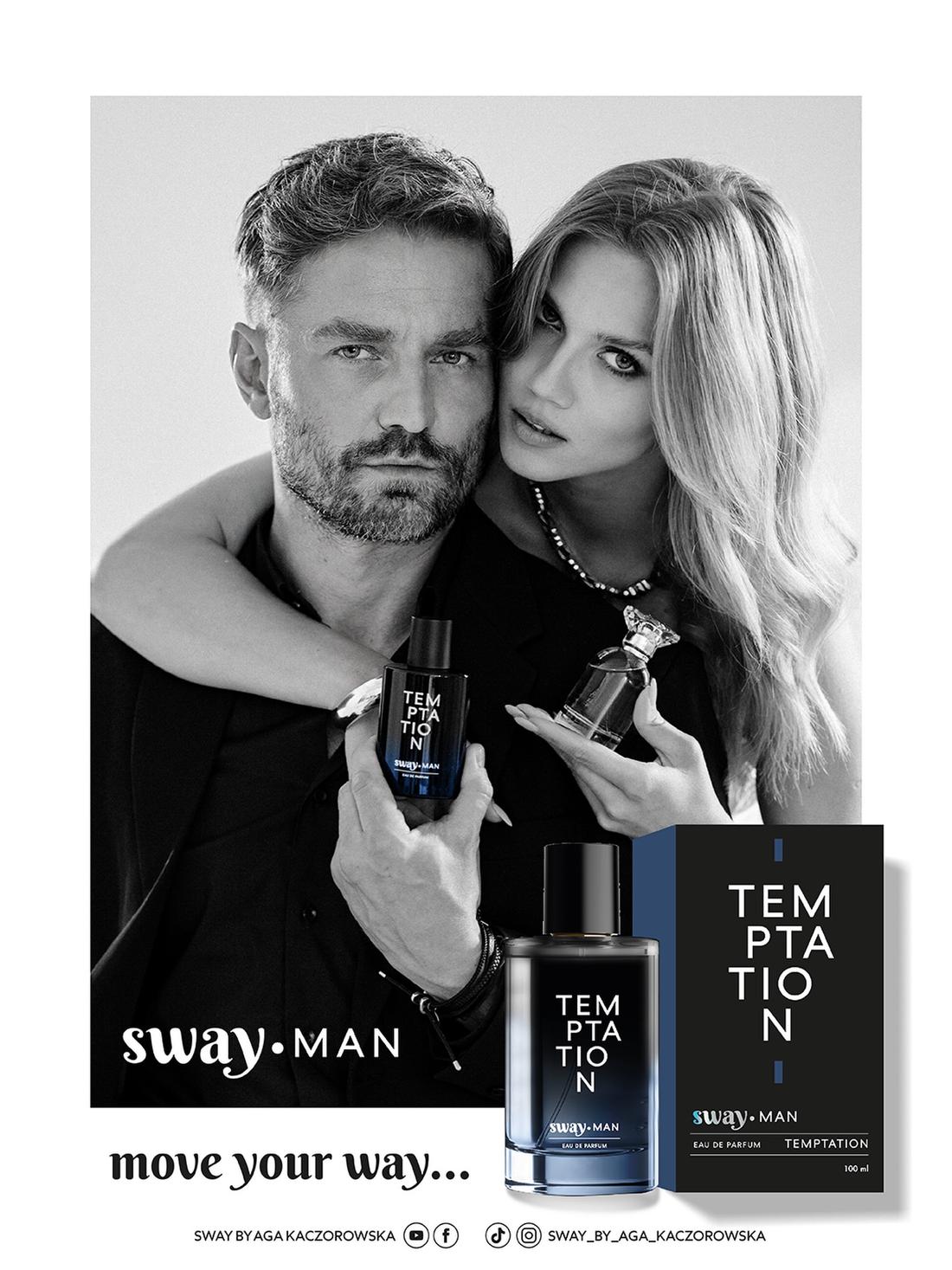Agnieszka Kaczorowska stworzyła męskie perfumy z myślą o Marcinie Rogacewiczu, fot. Instagram