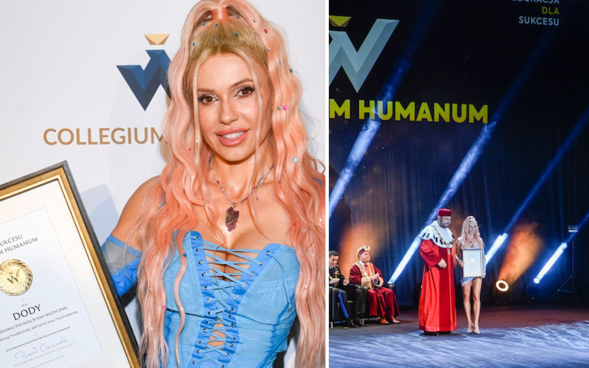 Doda zjawiła się na zakończeniu roku akademickiego. Co tam robiła?!