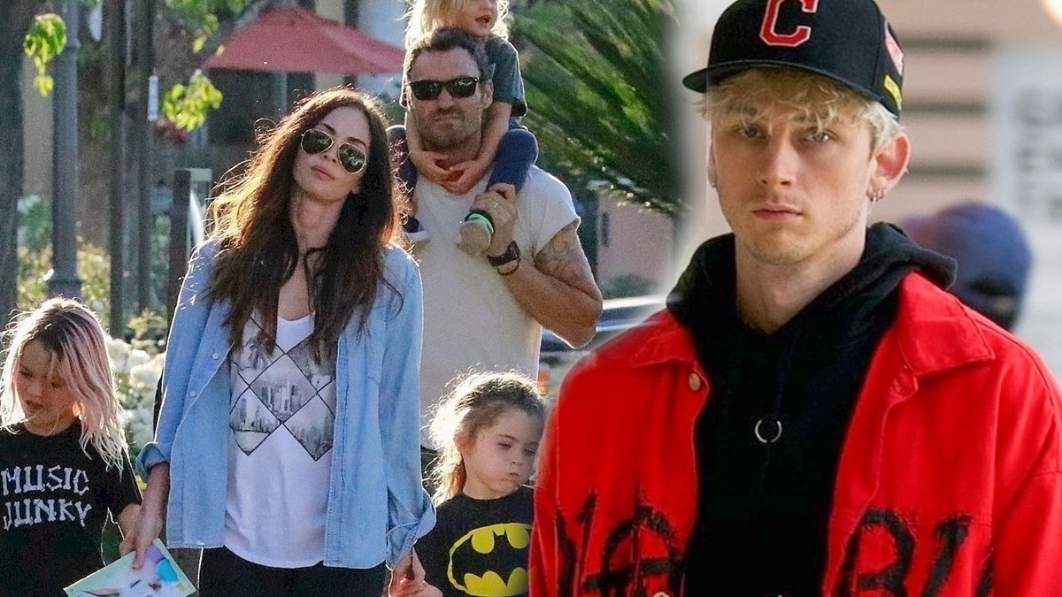 Megan Fox, Brian Austin Green, Machine Gun Kelly/fot. Forum