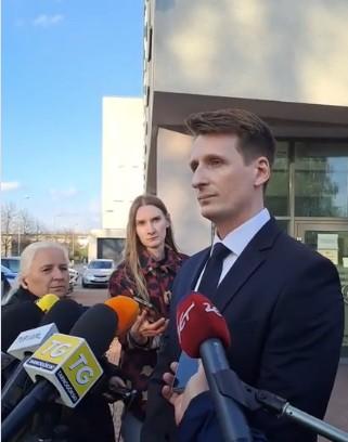 Konferencja ws. wypadku, w któym zginął poseł Litewka fot. Facebook 