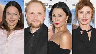 Premiera filmu “Miłość po angielsku”: Piotr Adamczyk z żoną, Anna Popek, Agata Załęcka, Karolina Chapko