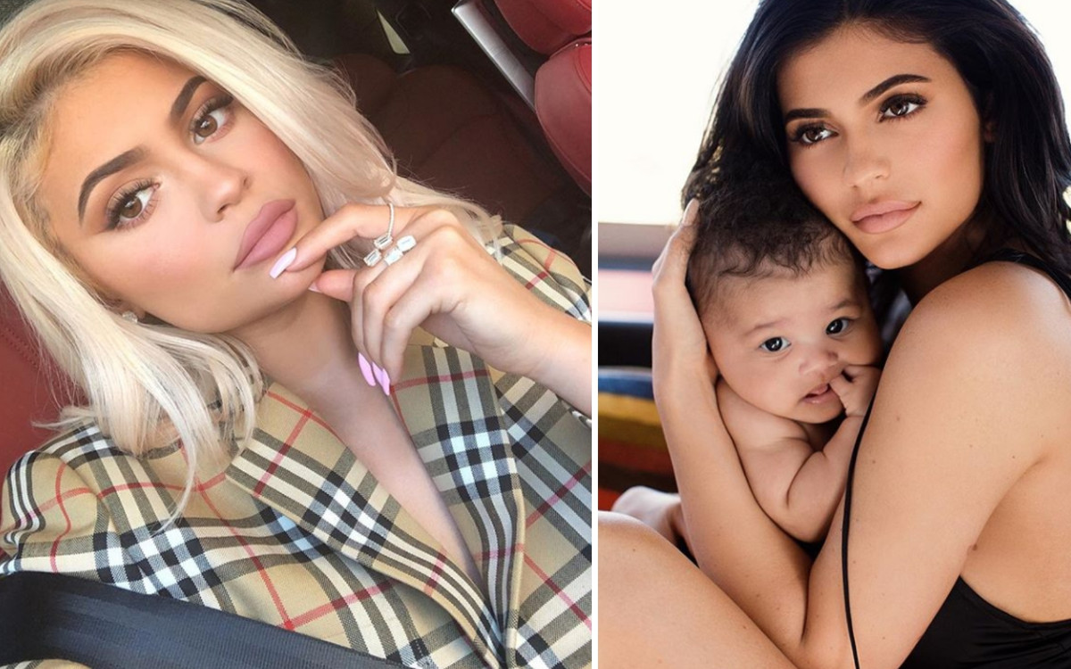 Kylie Jenner w ostatniej chwili zmieniła imię Stormi. Miała się nazywać inaczej!