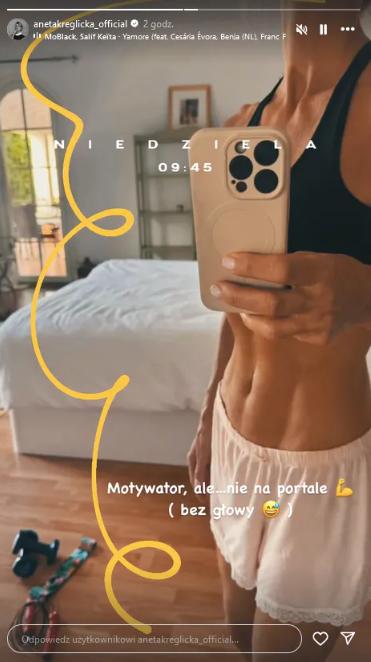 Aneta Kręglicka, fot. Instagram.