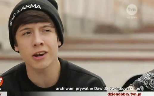 Dawid Kwiatkowski – 17-latek gwiazdą internetu [VIDEO]