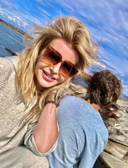 Joanna Racewicz z synem, fot. Instagram