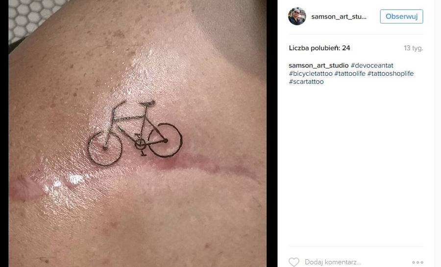 Tatuaże, które kamuflują blizny