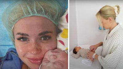 Wersow pokazała film z porodu. Maja jest prześliczna!