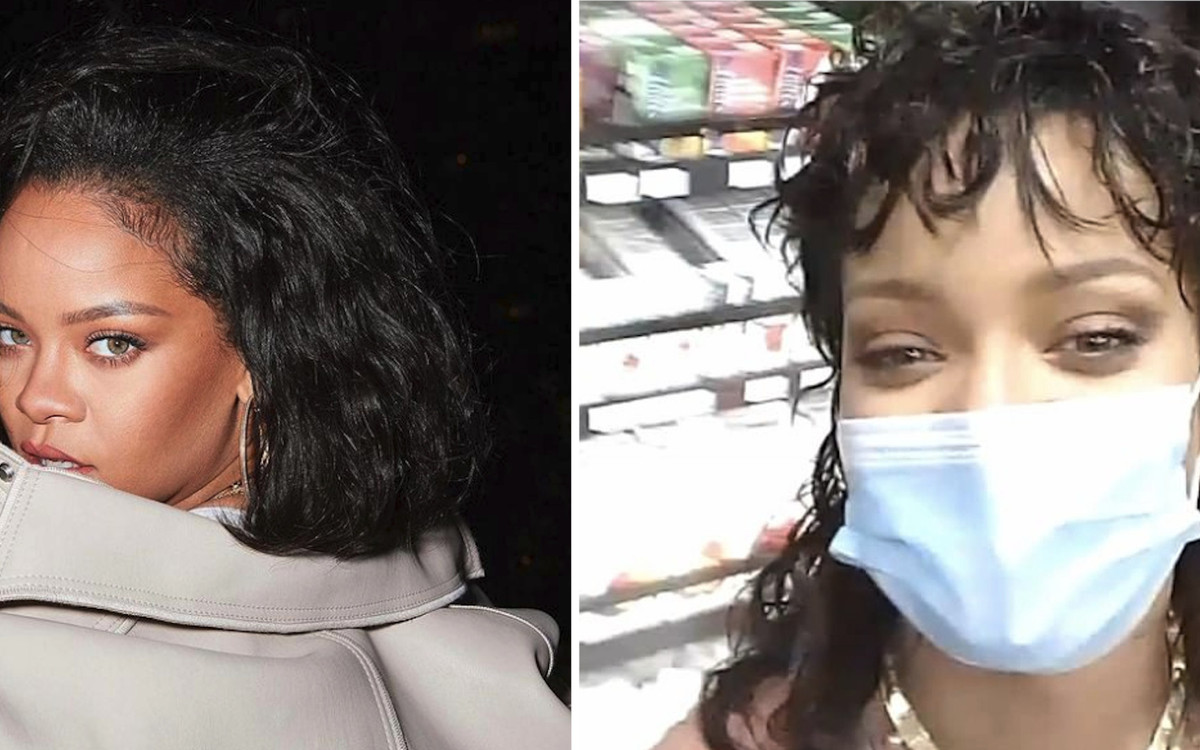 Rihanna zmieniła fryzurę! Przyłapana na stacji benzynowej