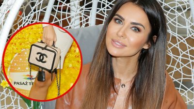 Natalia Siwiec w spodenkach – kolarzówkach i z torebką Chanel na wielkanocnym evencie Tesco (ZDJĘCIA)