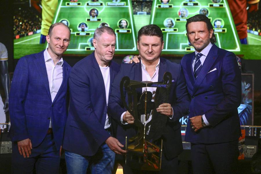 Jacek Krzynówek, Marek Citko, Radosław Majdan, fot. AKPA