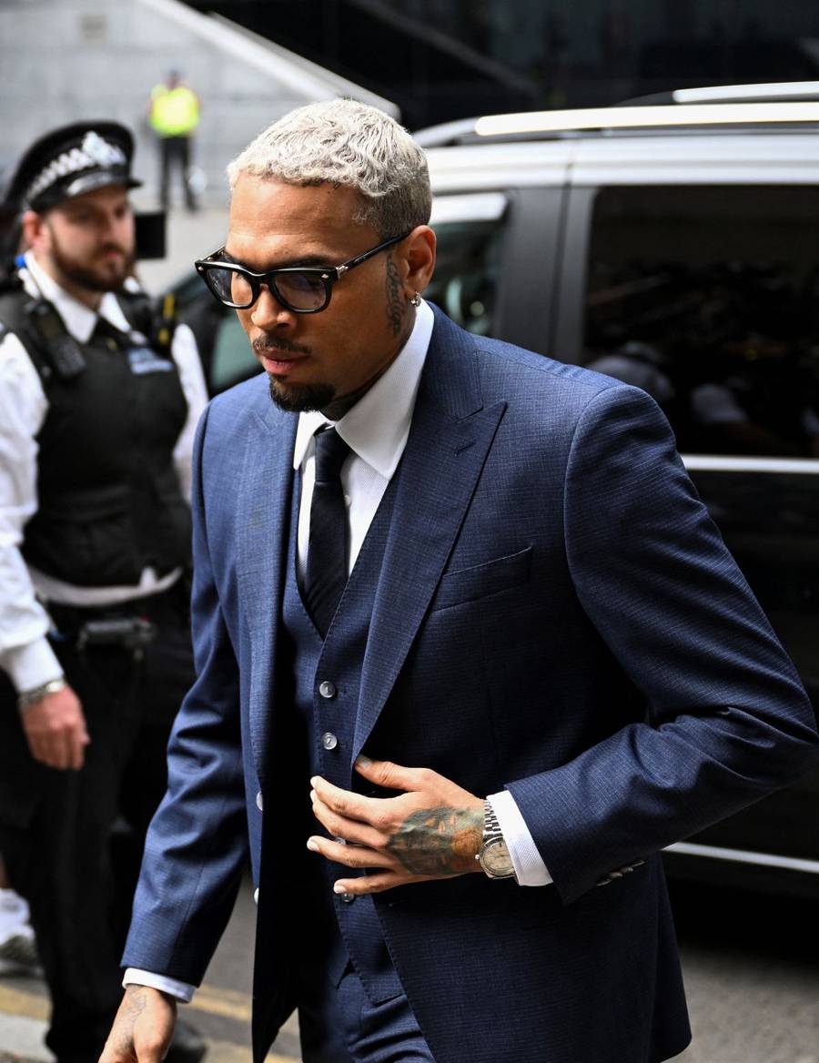 Chris Brown w sądzie w sprawie pobicia producenta muzycznego