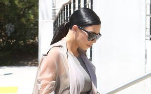 Ciążowy styl Kim znowu woła o pomstę? (FOTO)