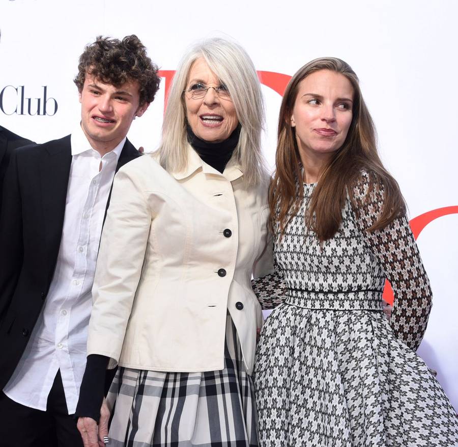 Diane Keaton mając 50 lat adoptowała dwójkę dzieci. Do końca życia była samotną matką z wyboru