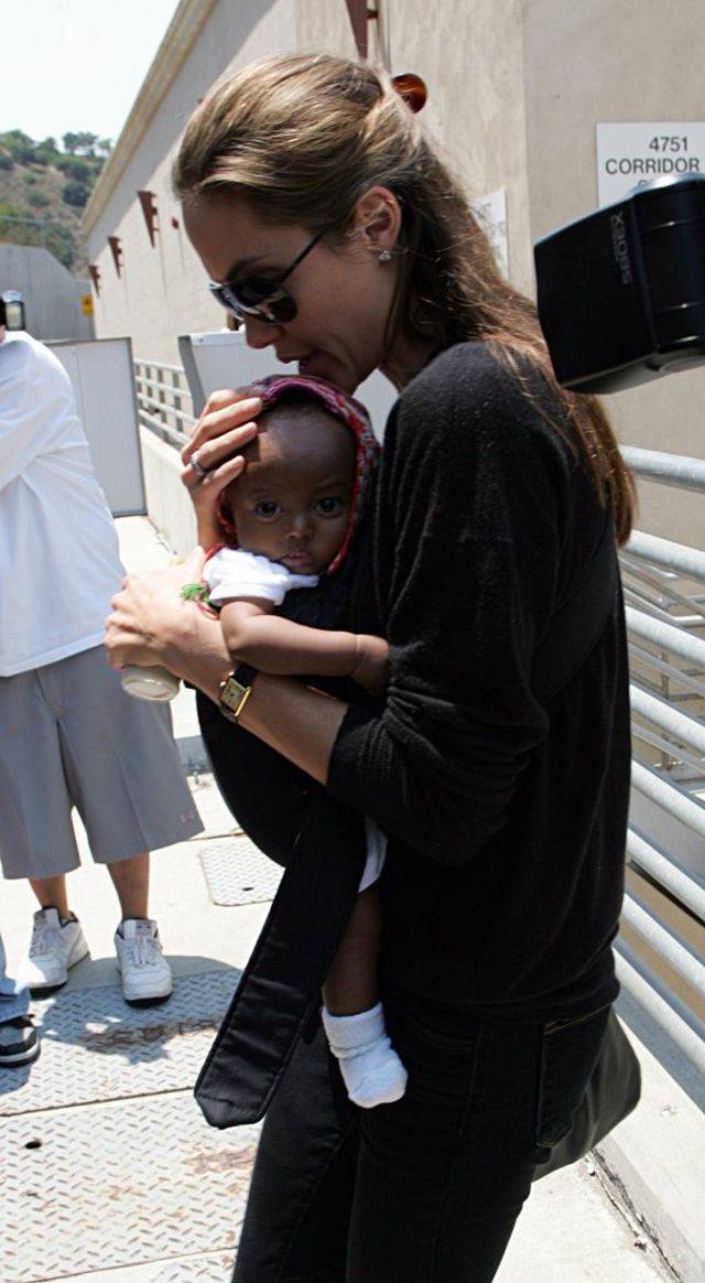 Angelina Jolie 11 lat temu, gdy zaadoptowała Zaharę