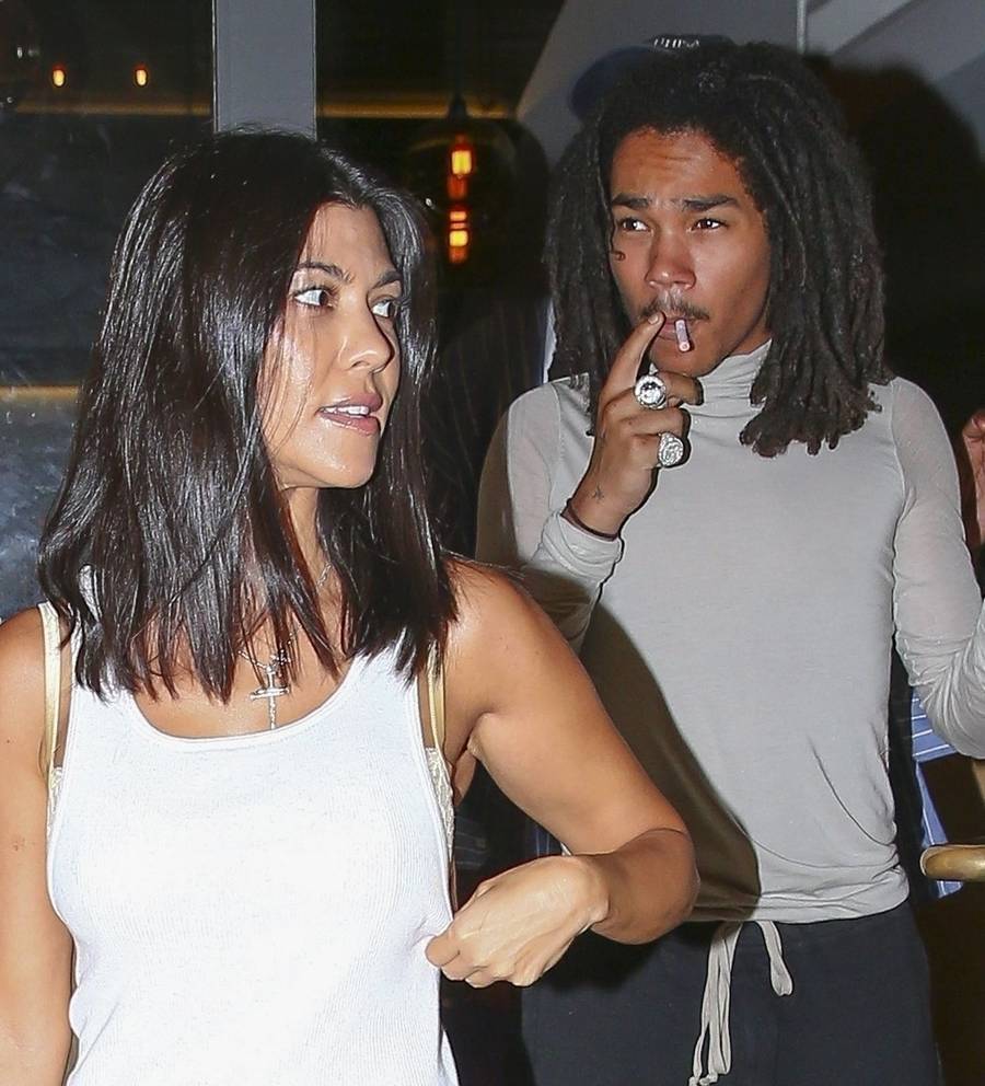 Romans Kourtney Kardashian z 20-letnim Luką trwa! Robi się GORĄCO (ZDJECIA)