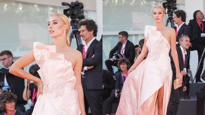 Polska modelka olśniła na czerwonym dywanie w Wenecji. Magda Swider wyglądała oszałamiająco!