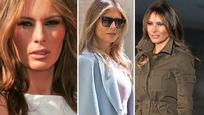 Dlaczego Melania Trump ciągle otwiera usta? (ZDJĘCIA)
