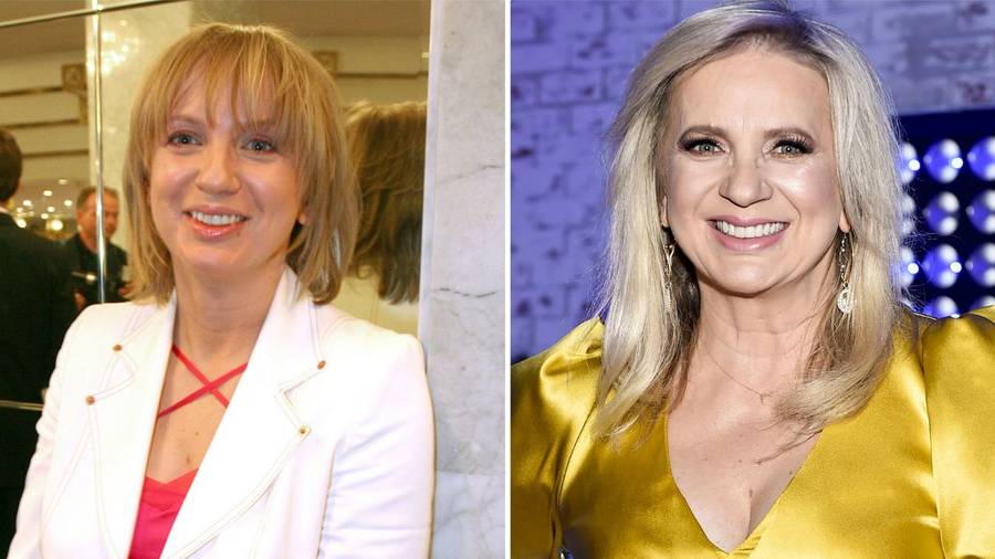 Marzena Rogalska kiedyś i dziś