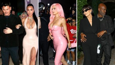 Famila Kardashianek podbija kosmetyczny event Kylie! Była też Hailey i córki Diddy’ego (FOTO)