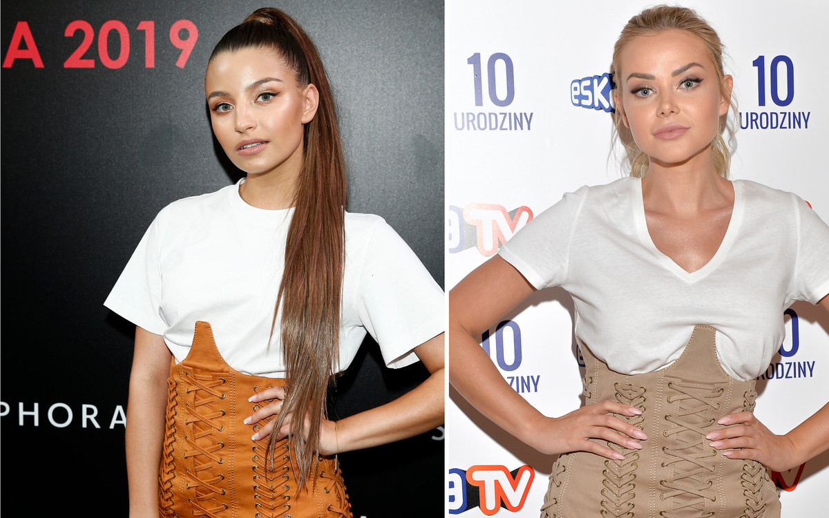 Julia Wieniawa czy Ola Ciupa? Która wygląda LEPIEJ w tej stylizacji?
