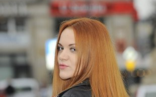 Dominika Gawęda z płomieniem we włosach (FOTO)