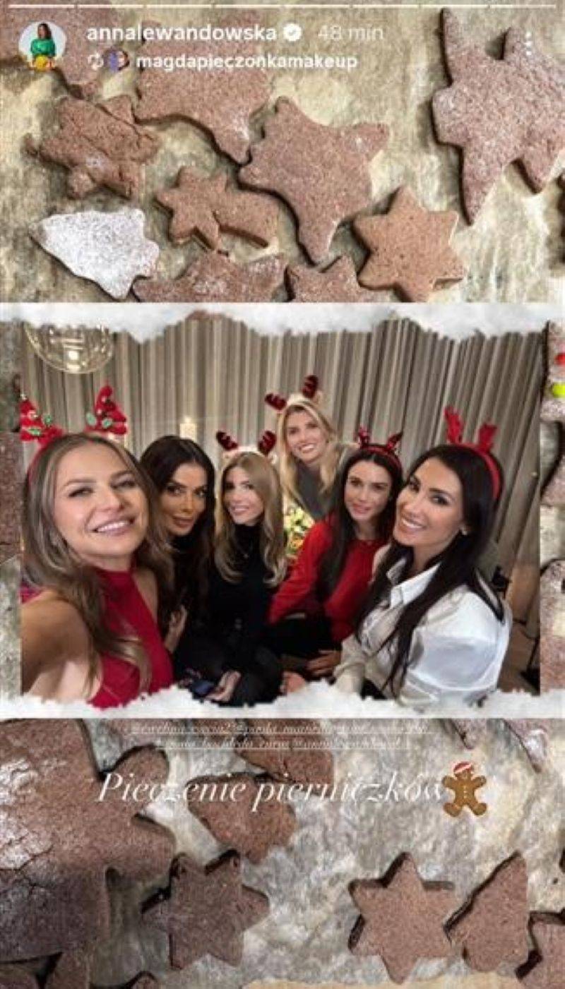 Świąteczna impreza u Anny Lewandowskiej/Instagram/annalewandowska