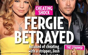 Josh Duhamel zdradził Fergie ze striptizerką