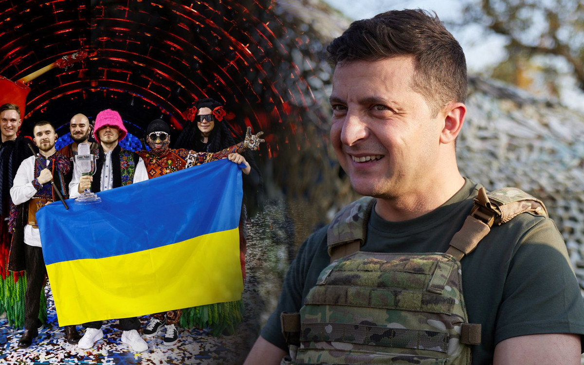 Wołodymyr Zełenski skomentował WYGRANĄ Ukrainy na Eurowizji. Nawiązał do wojny z Rosją