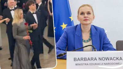 Barbara Nowacka na studniówce. Ależ była wystrojona!