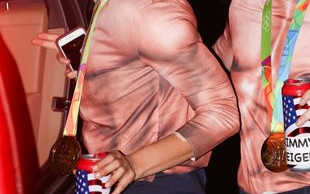 Jedna z najpiękniejszych aktorek Hollywood na Halloween przebrała się za FACETA