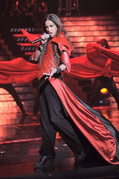 Michał Szpak na Festiwalu Piosenki w Opolu 2012