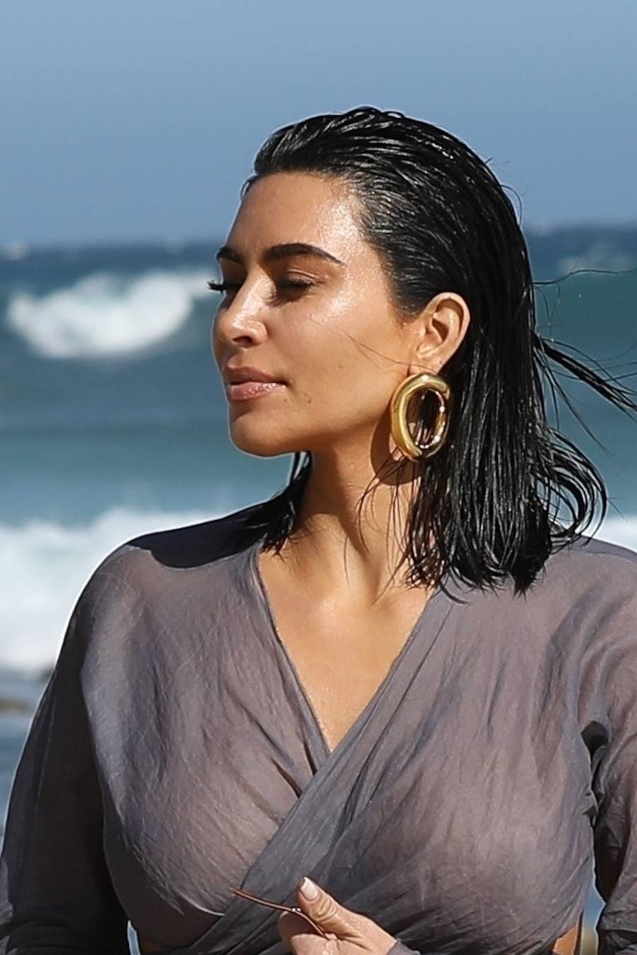 Kim w pełnym makijażu, fot. Forum