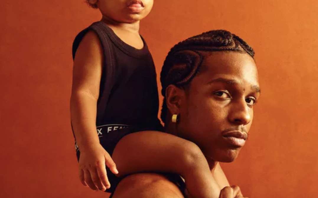 A$AP Rocky z synem promują markę Rihanny. Zobacz urocze zdjęcia