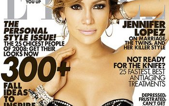 Jennifer Lopez w Elle