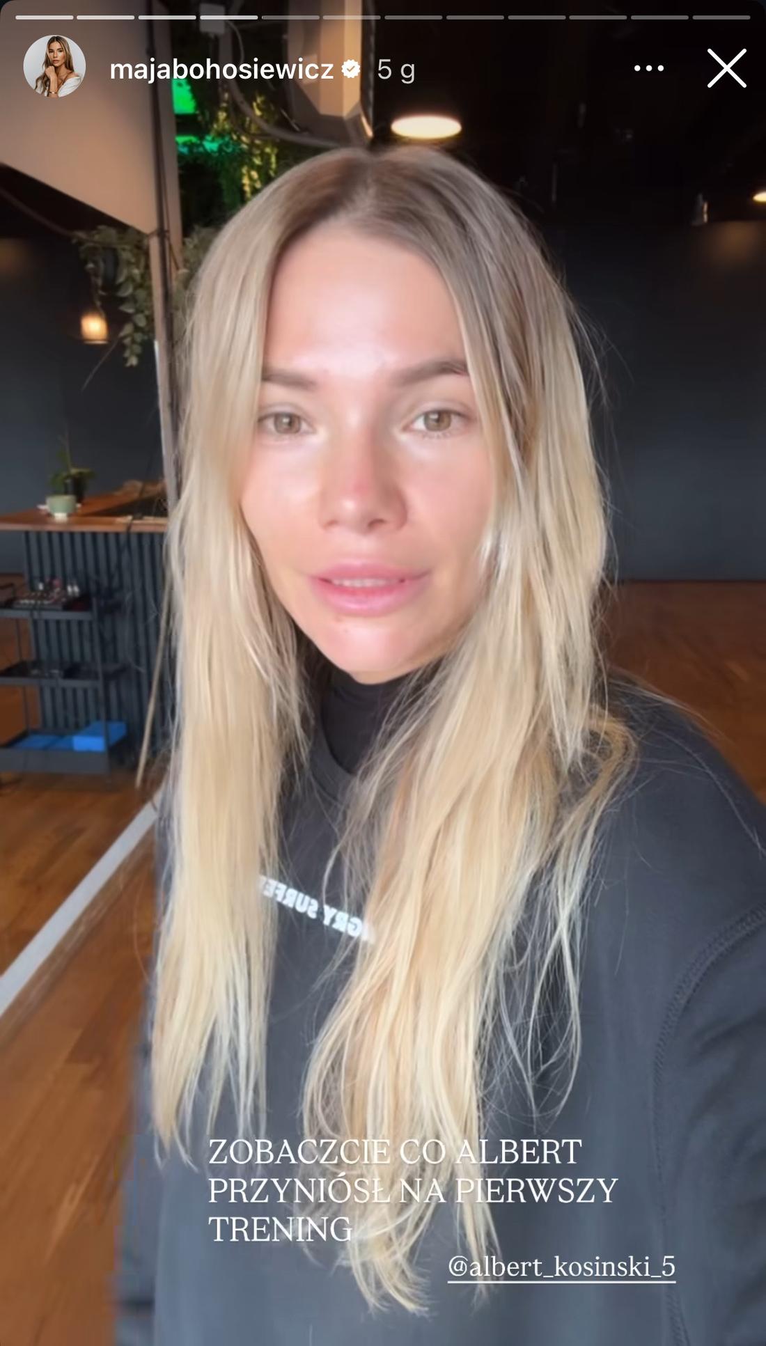 Maja Bohosiewicz, fot. Instagram. 