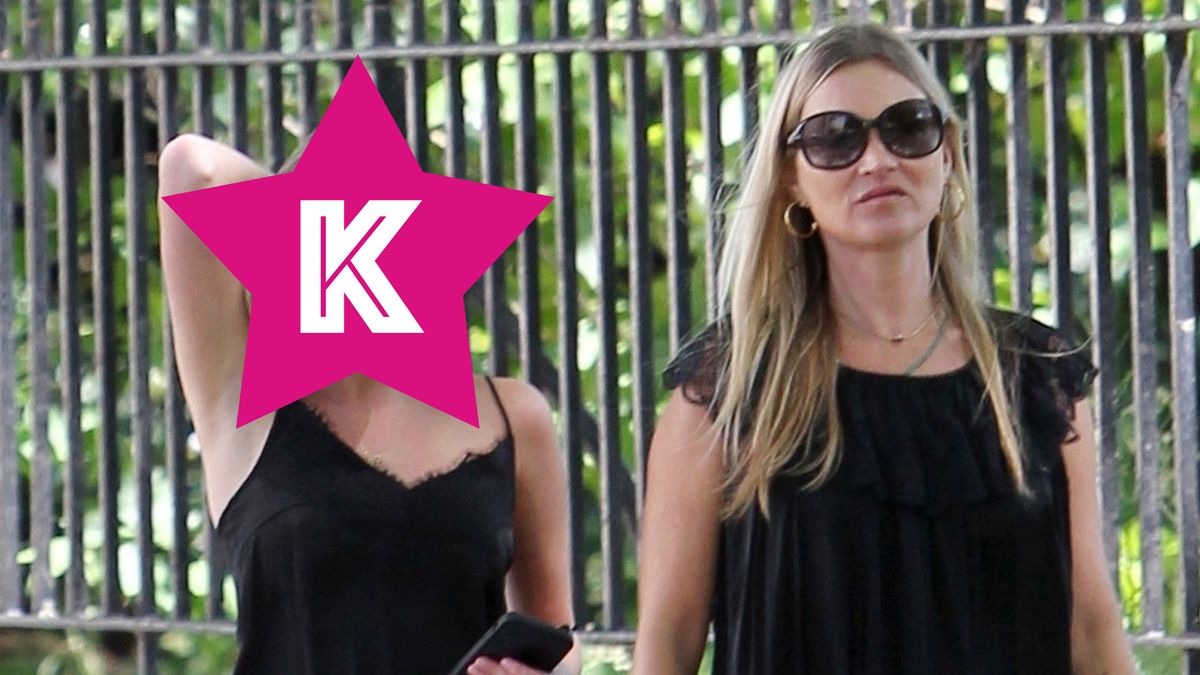 Kate Moss z córką w Londynie - nastolatka przypomina mamę?