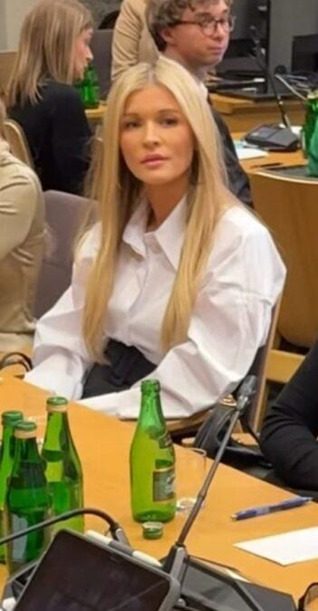 Doda, Małgorzata Rozenek i Joanna Krupa w sejmie, fot. Instagram