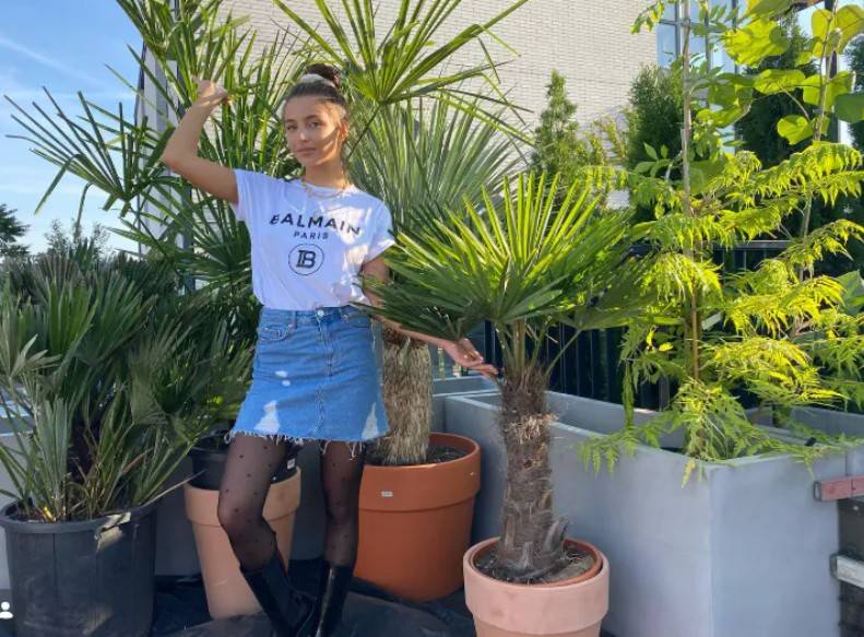 Tak w środku miasta wypoczywa Julia Wieniawa, fot. Instagram