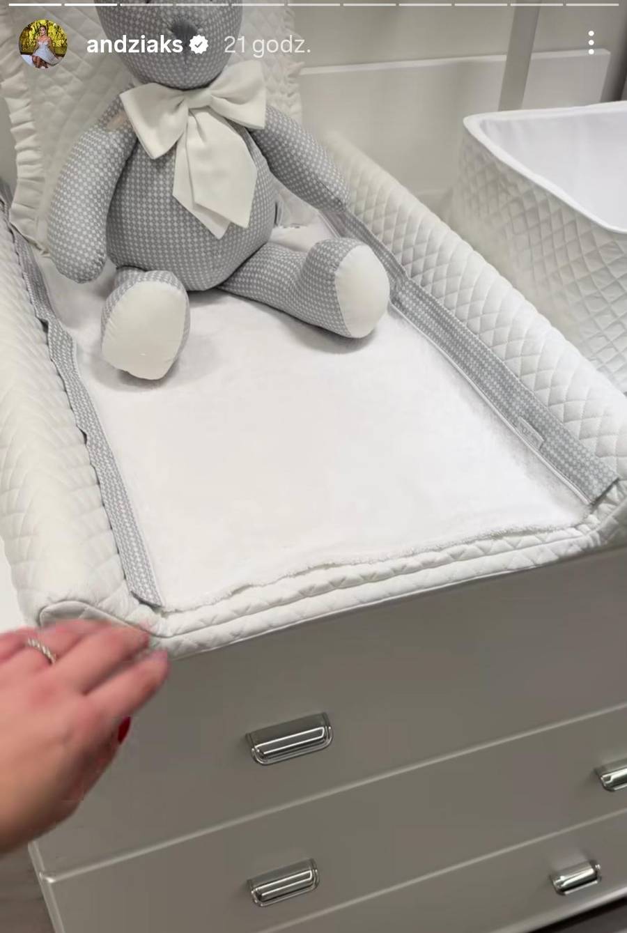 Tak wygląda pokoik syna Andziaks, fot. Instagram