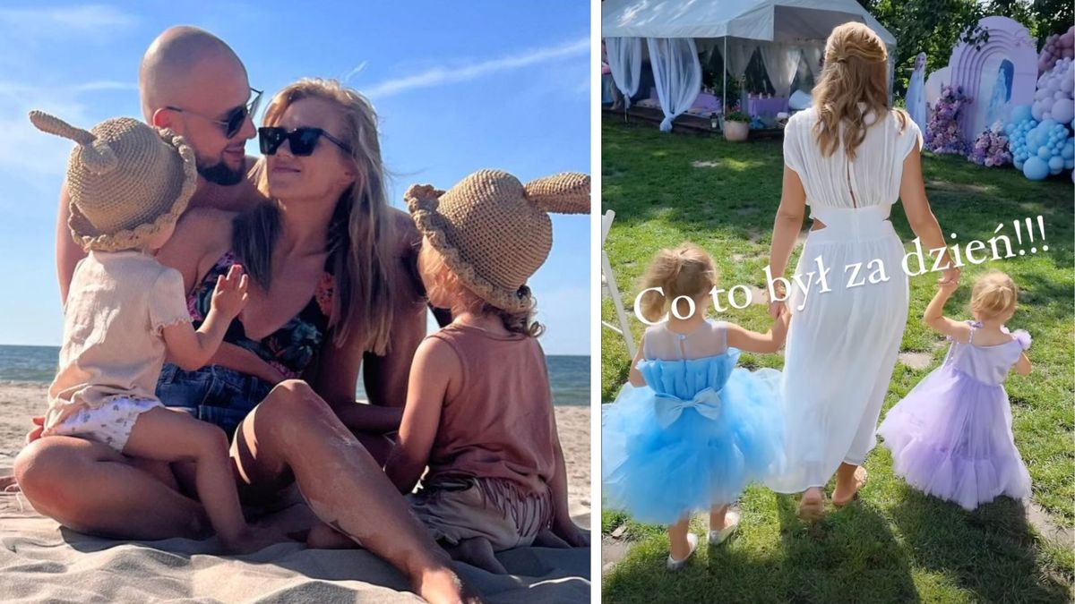 Agnieszka Kaczorowska i Maciej Pela świętowali urodziny córek 